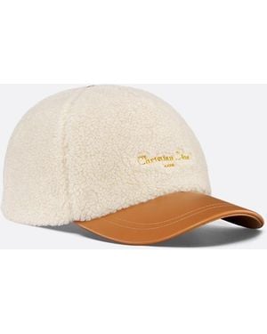 Dior Polyester Hat - White