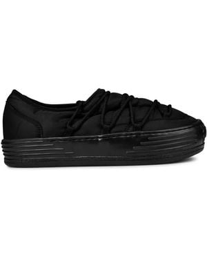 Palm Angels Snow Puffed Logo Sneakers - Black