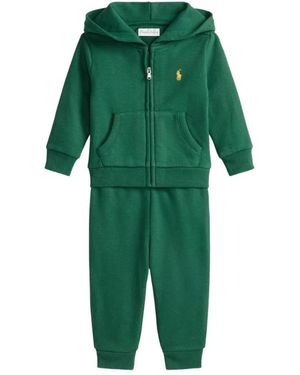 Polo Ralph Lauren Pants Set With Sweatshirt - Green