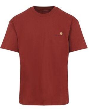 Carhartt American Script T-Shirt - Red