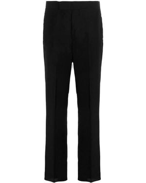 SAPIO 'Jacquard' Trousers - Black