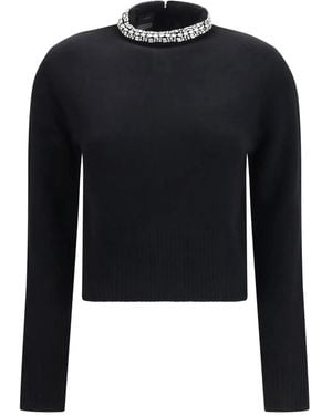 Pinko Berlino Pull Blend Wool - Blue