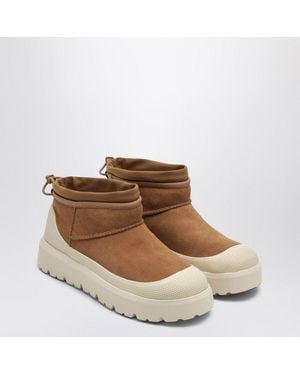 UGG Chestnut Classic Ultra Mini Weather Hybrid Boots - Brown