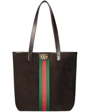 Gucci Shopping Bag Ophidia Medium - Black