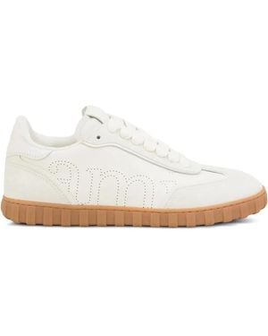 Ami Paris Step Sneakers - White