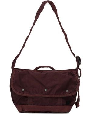 Porter-Yoshida and Co "Crag Messenger" Large Shoulder Bag - Purple