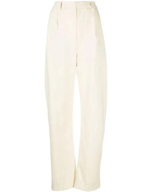 Lemaire Curved Suit Pants - White