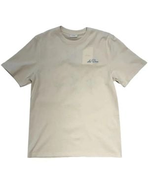 Les Deux "Wild Flower" T-Shirt - Grey