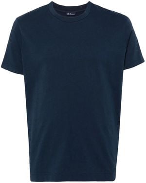 Finamore 1925 Cotton T-Shirt - Blue