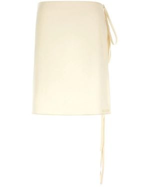 MISENITHE 'Jude' Sarong Skirt - White