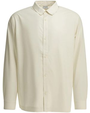 Houdini Sportswear Simbio Base Shirt Recycled Polyester Casual Shirt - White