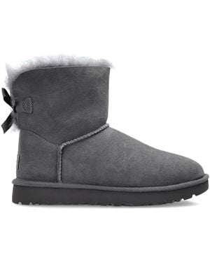 UGG "Mini Bailey Bow Ii" Boot - Grey