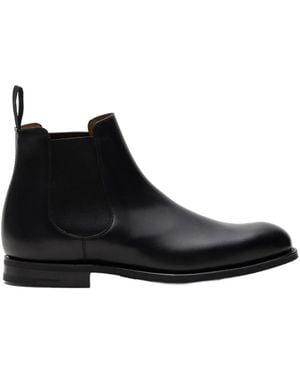 Church's Leather Chelsea Boots With Polished Finish - Black