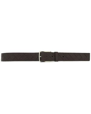 Bottega Veneta Intrecciato Belt - White