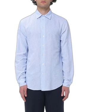 Emporio Armani Linen Cotton Shirt - Blue
