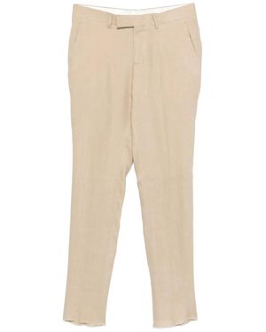 Lardini Linen Trousers - Natural