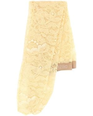 Valentino Garavani Gambaletto Pizzo - Yellow