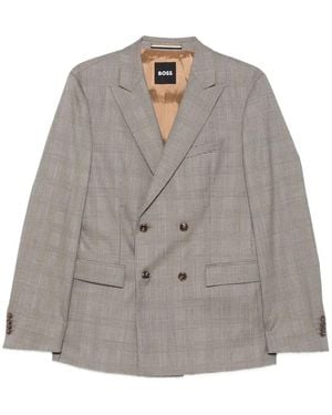 BOSS Wool Suit - Grey