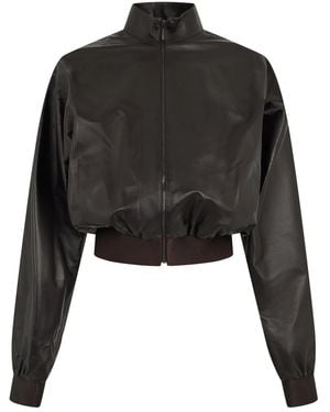 Gucci Nappa Bomber - Black