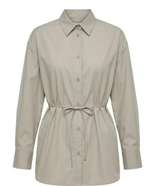 Liu Jo Tie Fastening Shirt - Gray