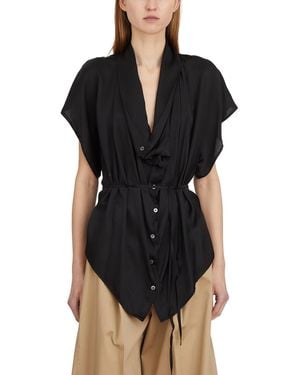 Collection Privée Viscose Blouse - Black