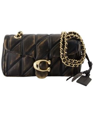 COACH Tabby 20 With Chain Shoulder Bag - Black
