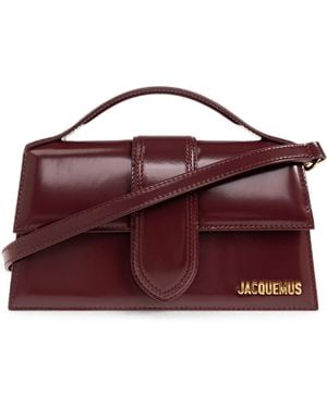 Jacquemus Burgundy Le Grand Bambino Handbag - Purple