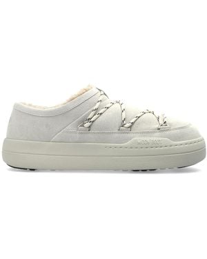Moon Boot Park Suede Slipper Trainers - White