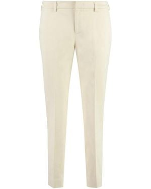 PT01 New York Straight-Leg Trousers - Natural