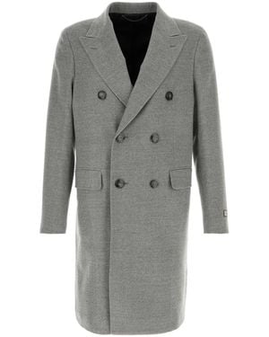 Canali Cappotto Doppio Petto - Gray