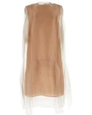 Prada Powder Voile Dress - White