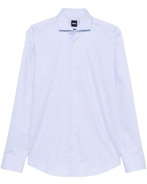 BOSS Cotton Shirt - White