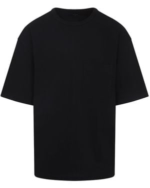 Lemaire Boxy Short Sleeves T-Shirt - Black