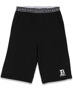 Balmain Bermuda Sweatshirt - Black