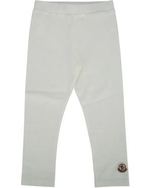Moncler Jr Leggings - White