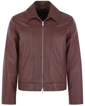 Lardini Leather Jacket - Brown