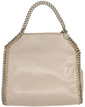 Stella McCartney Polyester Shoulder Bag - Natural