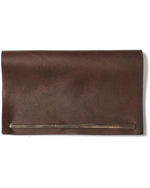 Werkstatt:münchen Leather Wallet - Brown