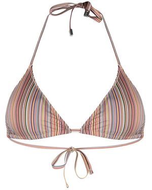 Paul Smith Top Bikini Triangle - Natural