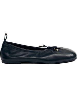 Alohas Rosalind Leather Ballet Flats - Black