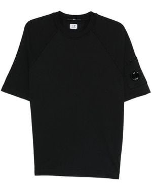 C.P. Company C.P. Company Logo-Patch Pocket T-Shirt - Black