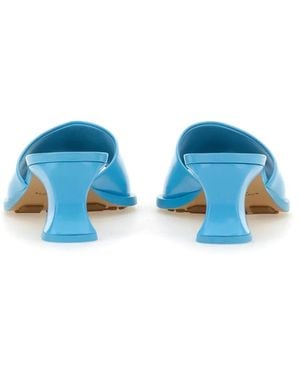 Bottega Veneta Mule "Cha-Cha" - Blue