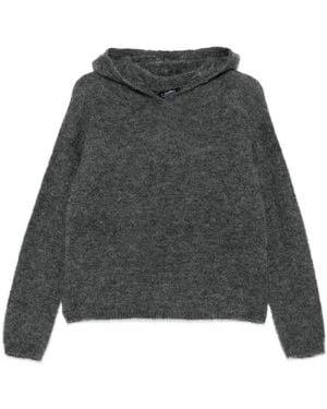 Max Mara S Max Mara S Max Mara Charcoal Virgin Wool Jumper - Grey