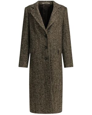 Tagliatore Long Coat "Amanda" - Brown
