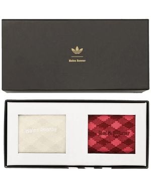 adidas Checked Sock Set - Black