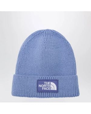 The North Face Beanie With Logo Patch - Blue