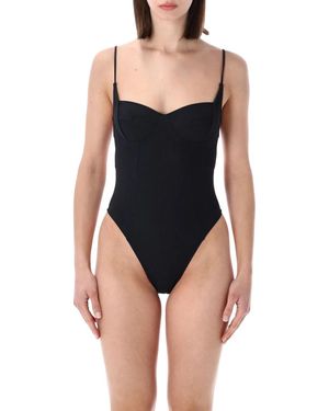 BELAMER Nina Textured One Piece - Blue