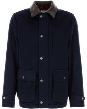 Brunello Cucinelli Wool Jacket - Blue