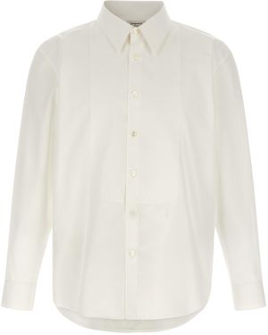 Saint Laurent Sartorial Plastron Shirt - White