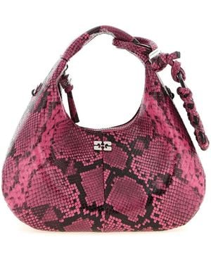 Ganni 'Mini Hobo' Handbag - Pink